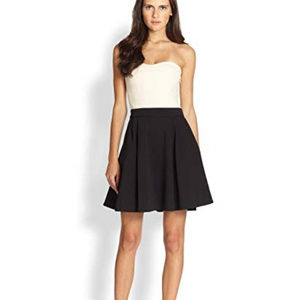 DVF Diane Von Furstenberg Avedon Cream & Black S